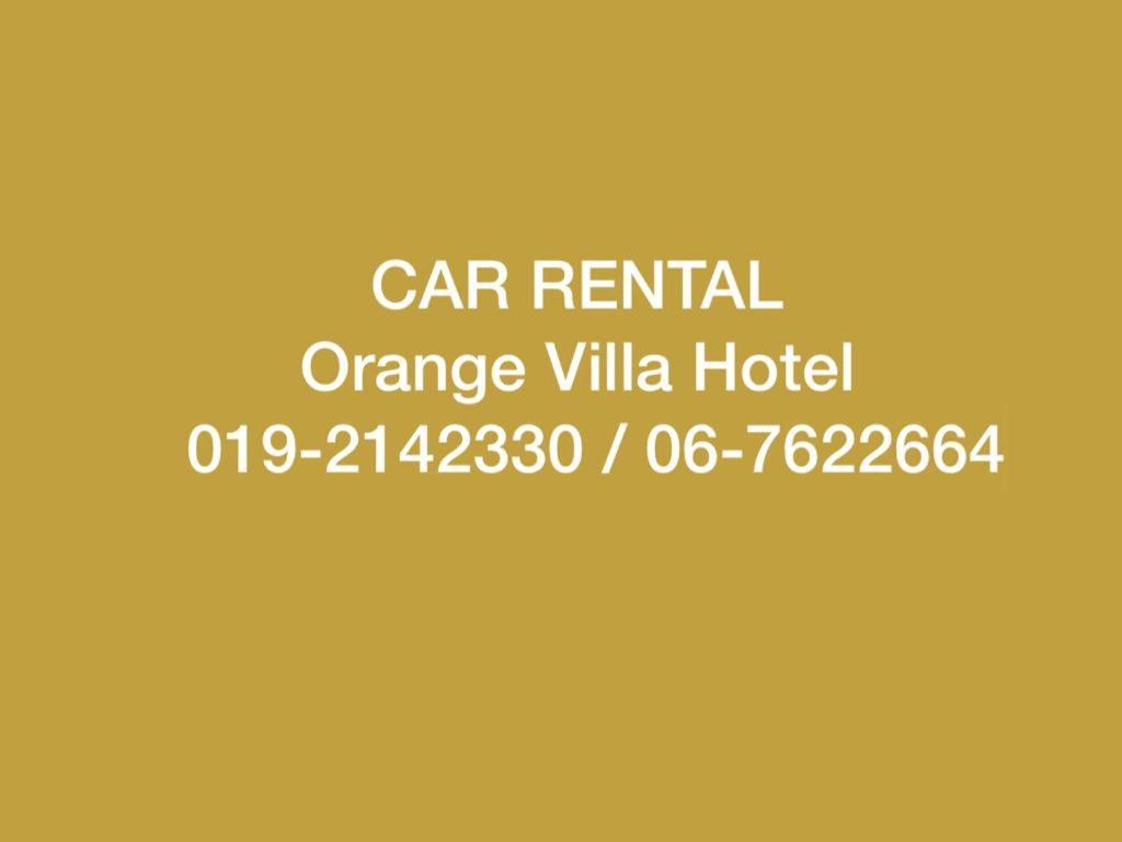 Orange Villa Hotel Near Palm Mall Seremban Exterior foto